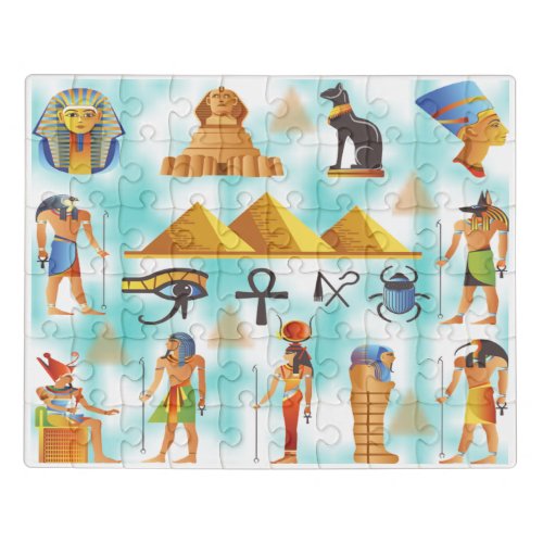 Unleash Your Inner Royalty with Ancient Egypt Jigs Jigsaw Puzzle