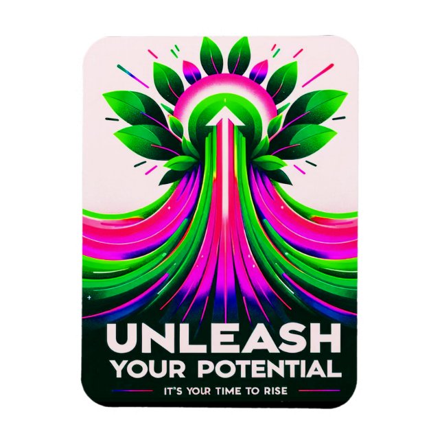 Unleash Your Potential Magnet (Vertical)