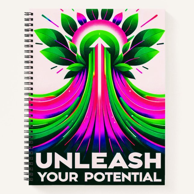 Unleash Your Potential Notebook (Front)