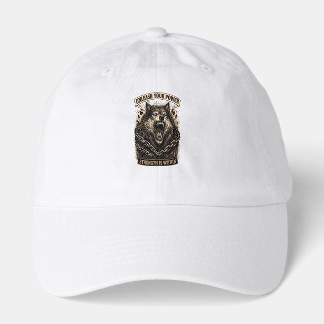 Unleash Your Power — Strength Is Within Hat (Front)