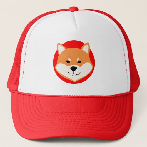 Unleash Your Shiba Inu Coin Spirit Crypto Pup  Trucker Hat