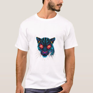 Unleash Your Wild Side Neon Tech Leopard Tee