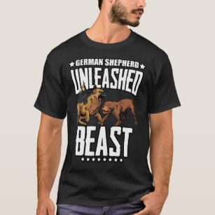 Unleashed German Shepherd Hunter Beast T-Shirt