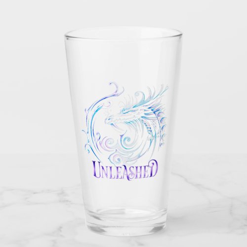 Unleashed glass cup