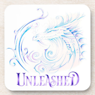 Unleashed hard plastic coaster
