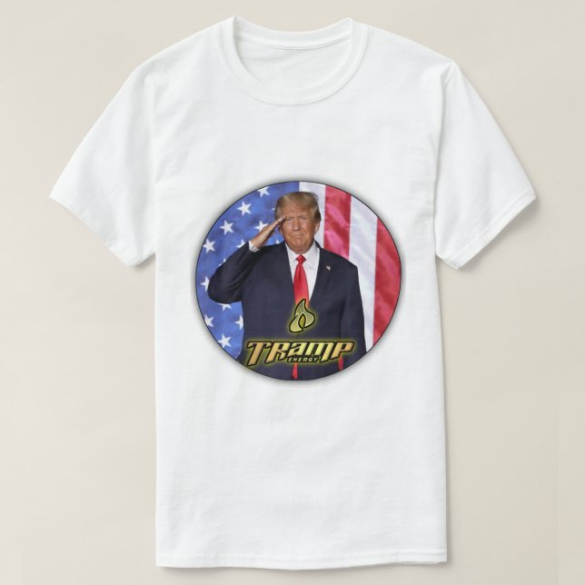 "Unleashing Tramp Energy" T-Shirt (Design Front)