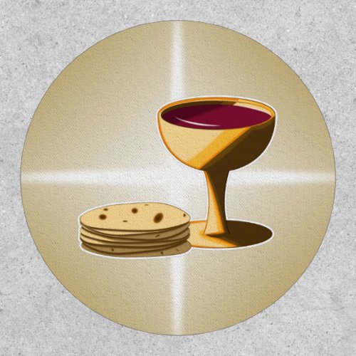 Unleavened Bread and Wine Holy Communion Patch