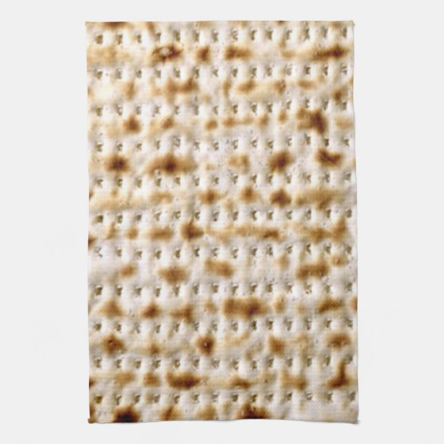 UNLEAVENED MATZO KITCHEN TOWEL (Vertical)