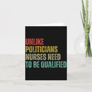 Unlike Liticians Nurses Need To Be Qualified Sarca Card