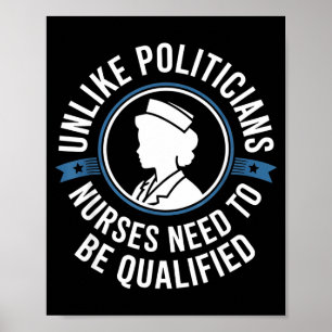 Unlike Liticians Nurses Need To Be Qualified Sarca Poster