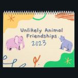 Unlikely Animal Friendships 2023 Calendar<br><div class="desc">Check out Happy Planet Parties for more perfect gift ideas for your loved ones!</div>