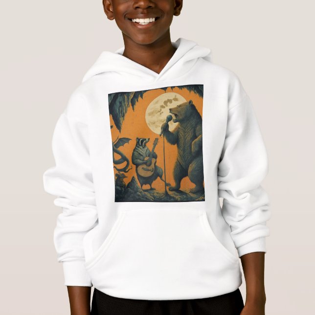 Unlikely Jam Session" Hoodie (Front)