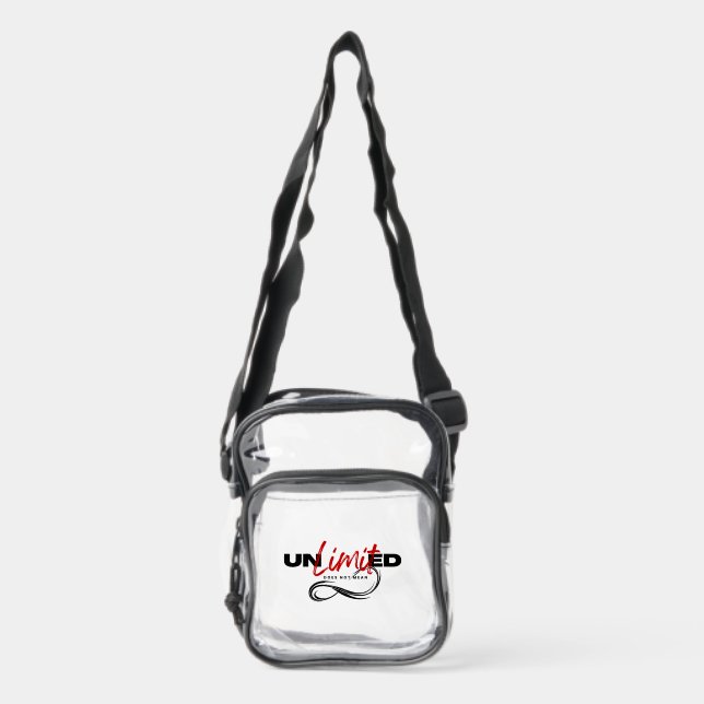 Unlimited Does Not Mean Infinity Bag (Front)