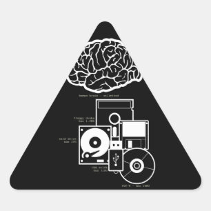 Unlimited Storage Triangle Sticker