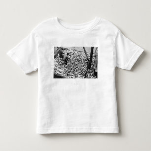 Unloading Salmon from Fishing Boats Photograph Toddler T-shirt