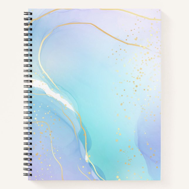 Unlock Creativity: Branded 8.5" x 11" Notebooks (Front)