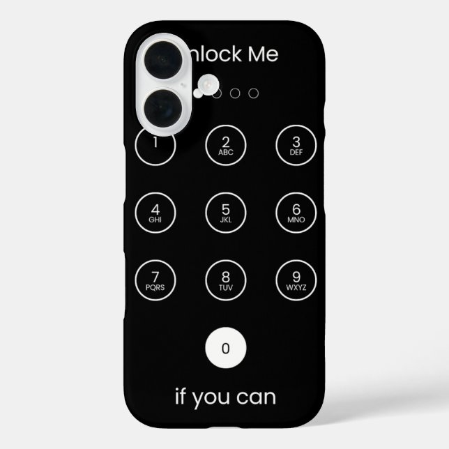 Unlock me Case-Mate iPhone case (Back)