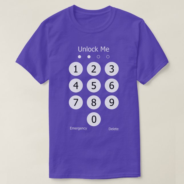 Unlock Me T-Shirt (Design Front)