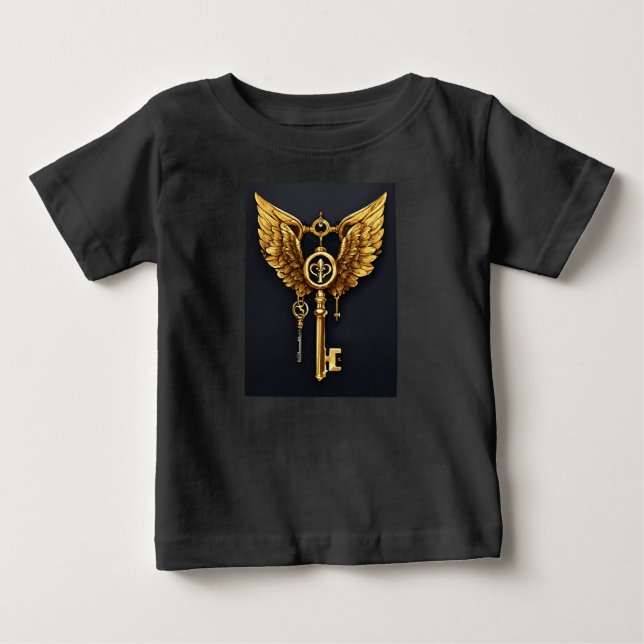 Unlock Possibilities: Rustic Key T-Shirt Designs (Front)