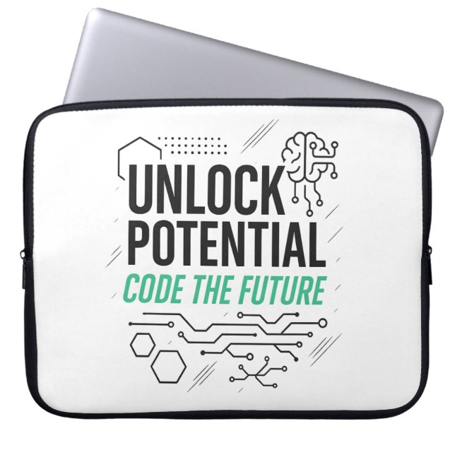 Unlock Potential Sleeve | Code Future (Front)