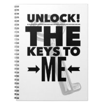 Unlock! The Keys to Me Notebook