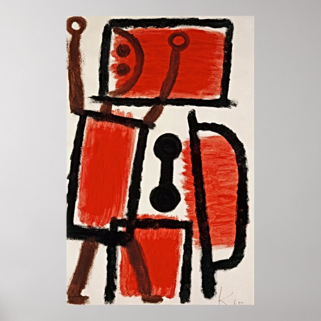 Unlock Your Space with Paul Klee Art Poster (Front)