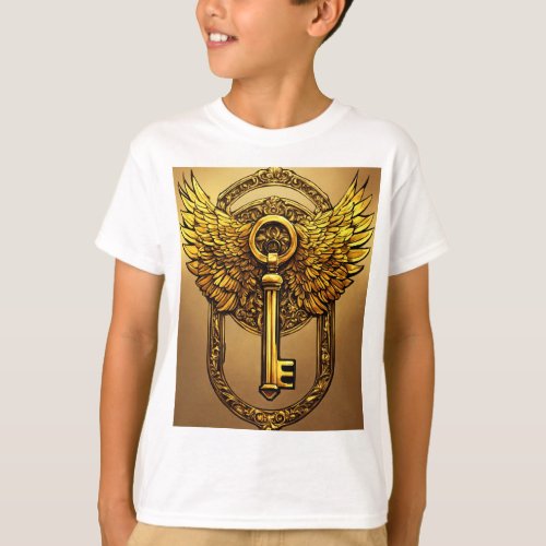 Unlock Your Style The Golden Key T_Shirt