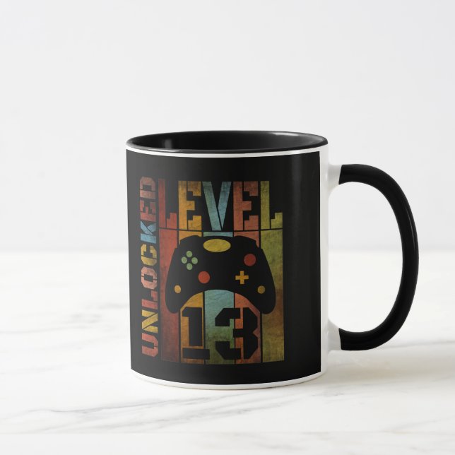 UNLOCKED LEVEL 13 MUG (Right)