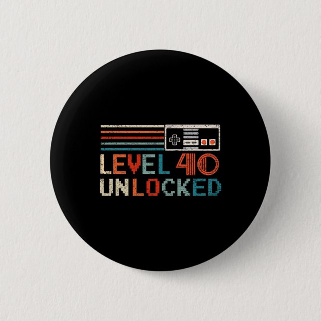 Unlocked Level 40 Birthday Boy Video Game Controll Button (Front)