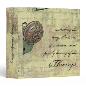 Unlocking Family History (1.5") FIX IN PROCESS Binder