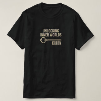 Unlocking Inner Worlds Book Lover T-Shirt | Vintag
