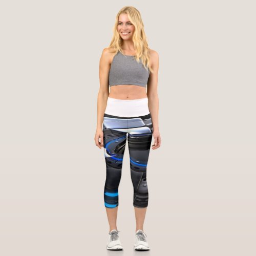 Unlocking Your Style Potential Rocking High Wais Capri Leggings