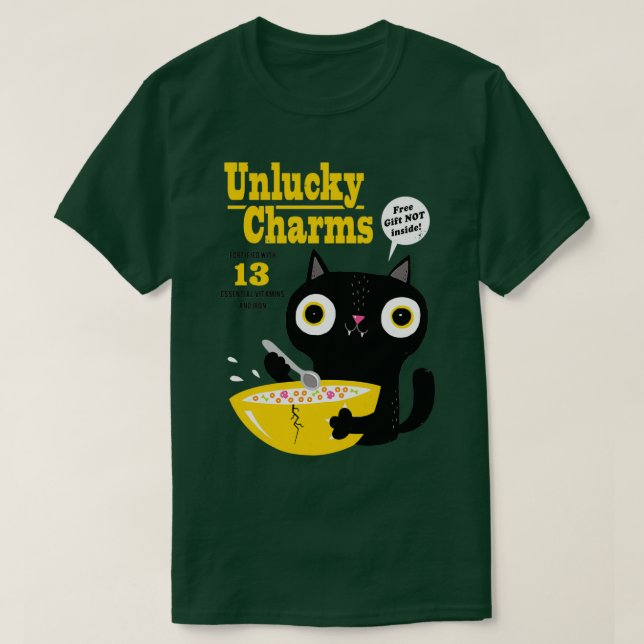 Unlucky Charms  T-Shirt (Design Front)