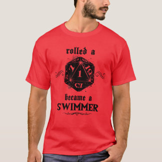 Unlucky Roll Swimmer T-Shirt