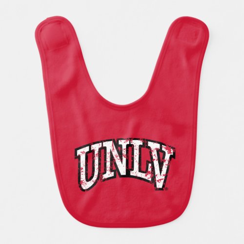 UNLV Distressed Baby Bib