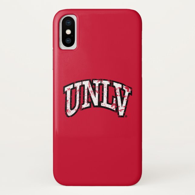 UNLV Distressed Case-Mate iPhone Case (Back)
