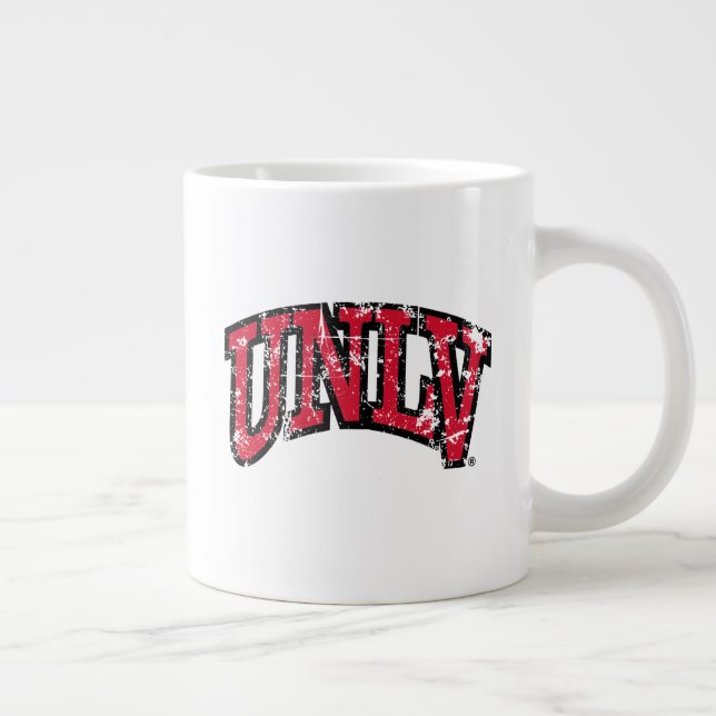 UNLV distressed Giant Coffee Mug (Right)