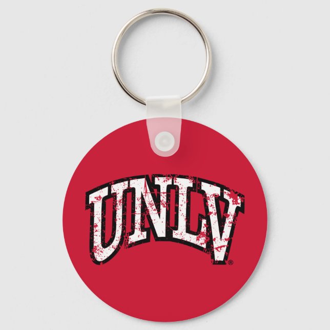 UNLV Distressed Keychain (Front)