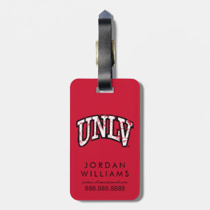 UNLV Distressed Luggage Tag
