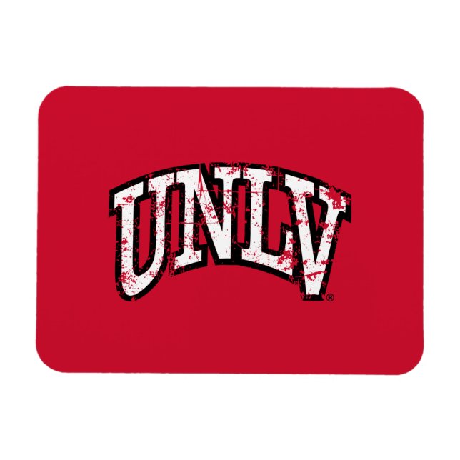 UNLV Distressed Magnet (Horizontal)