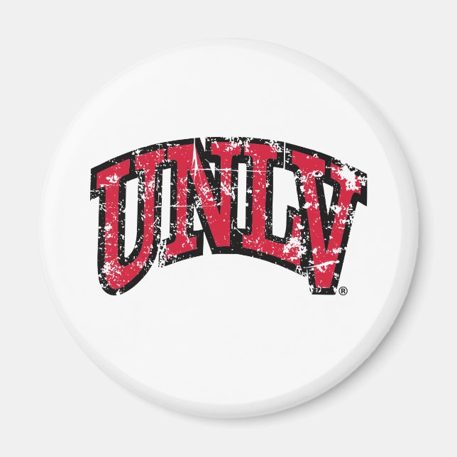 UNLV distressed Magnet (Front)