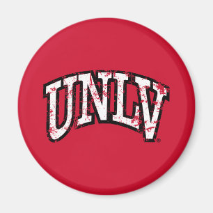 UNLV Distressed Magnet