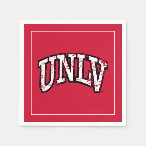 UNLV Distressed Napkins