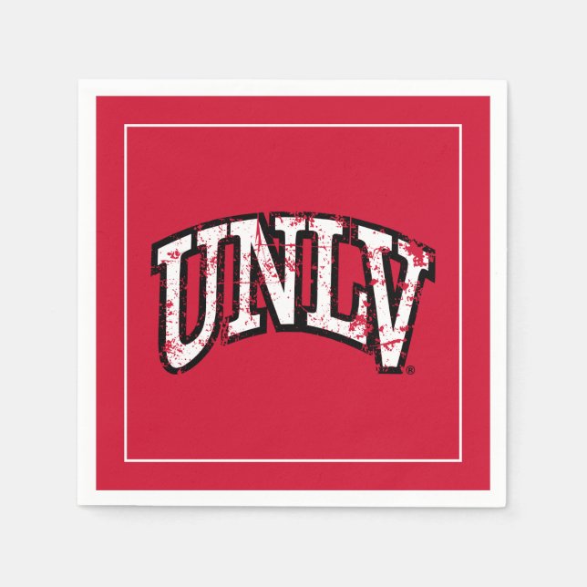UNLV Distressed Napkins (Front)