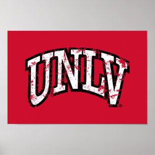 UNLV Distressed Poster