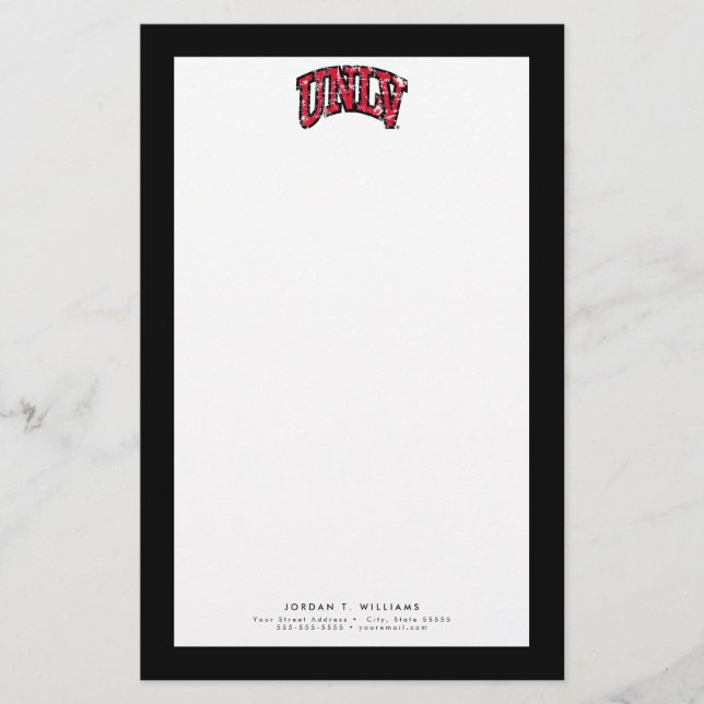 UNLV distressed Stationery (Front)