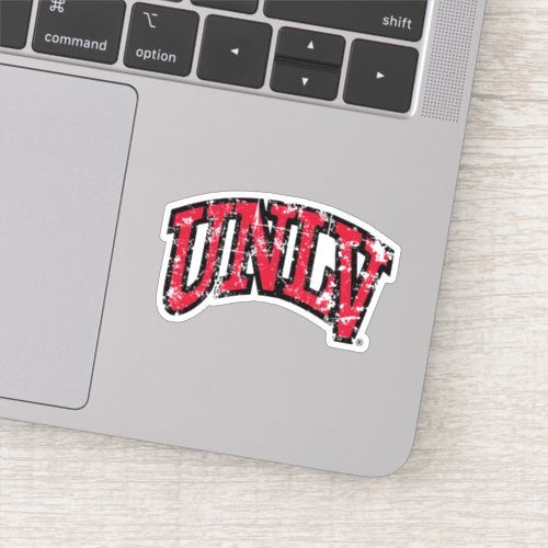 UNLV distressed Sticker