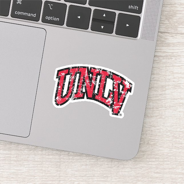 UNLV distressed Sticker (Detail)
