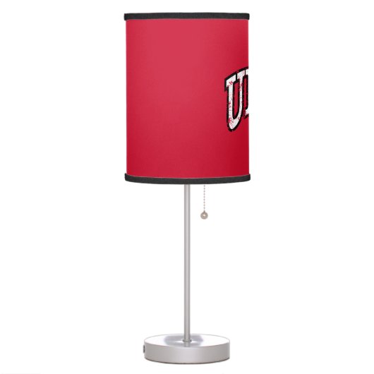 UNLV Distressed Table Lamp (Left)