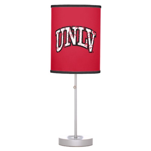 UNLV Distressed Table Lamp
